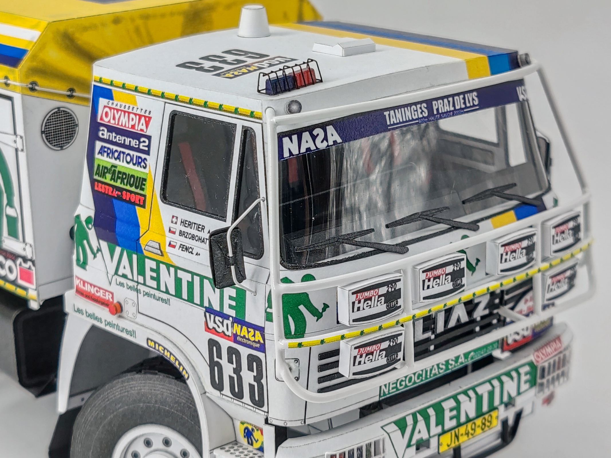 3D Pack "LIAZ Dakar 1986", 1:25