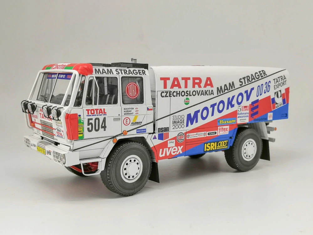 Tatra 815 4x4 Paříž - Kapské Město 1992, 1:32