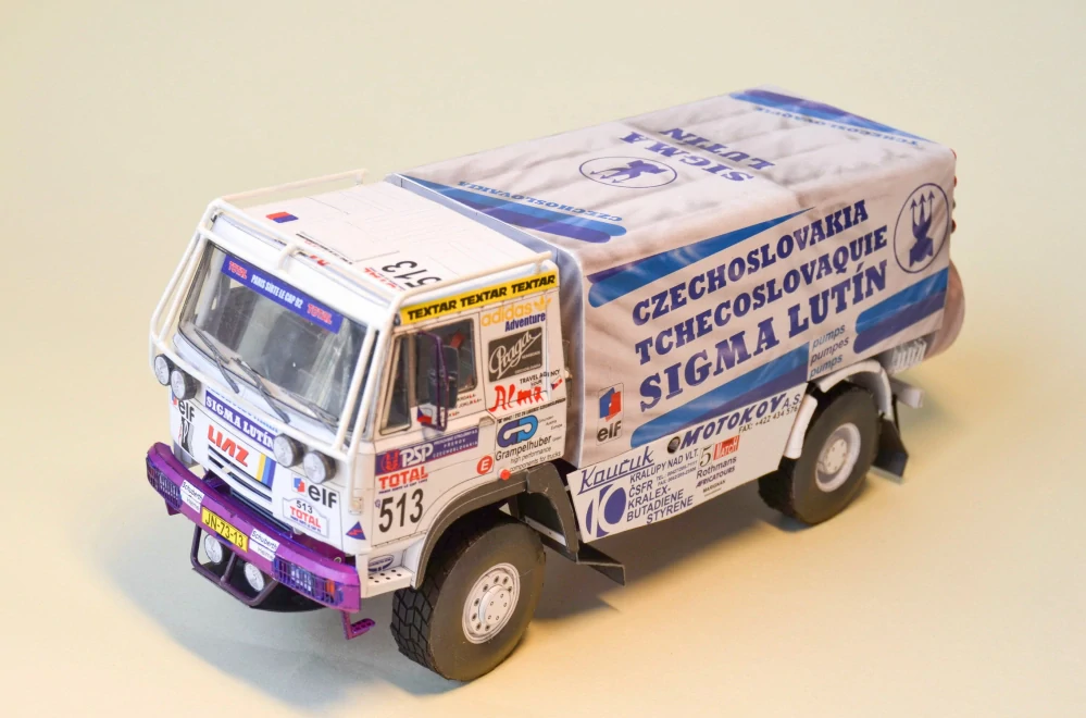 Liaz 231.154 D Paříž - Kapské Město 1992, č. 513, 1:32