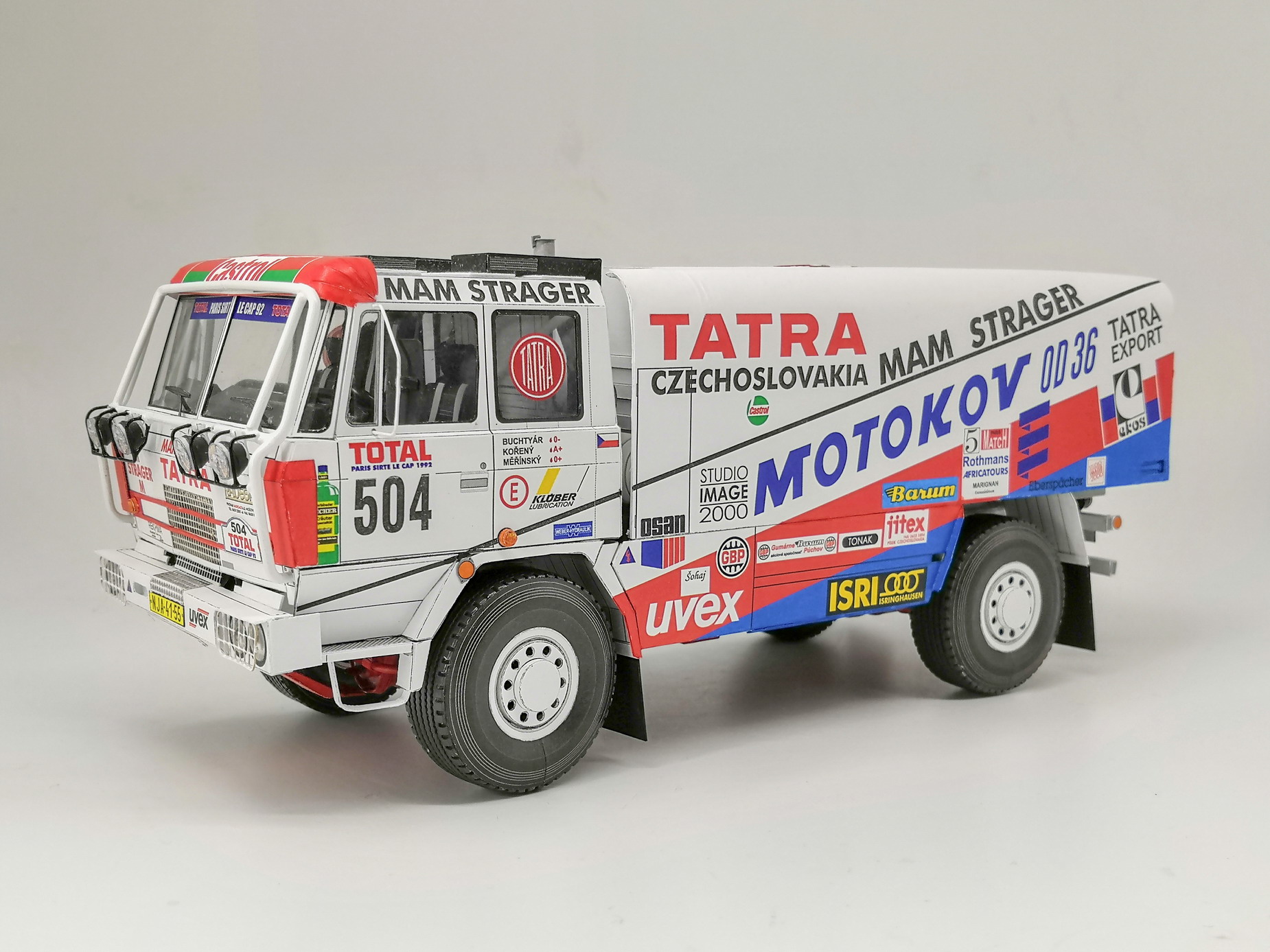 Tatra 815 4x4 - Paříž - Kapské Město 1992, 1:25