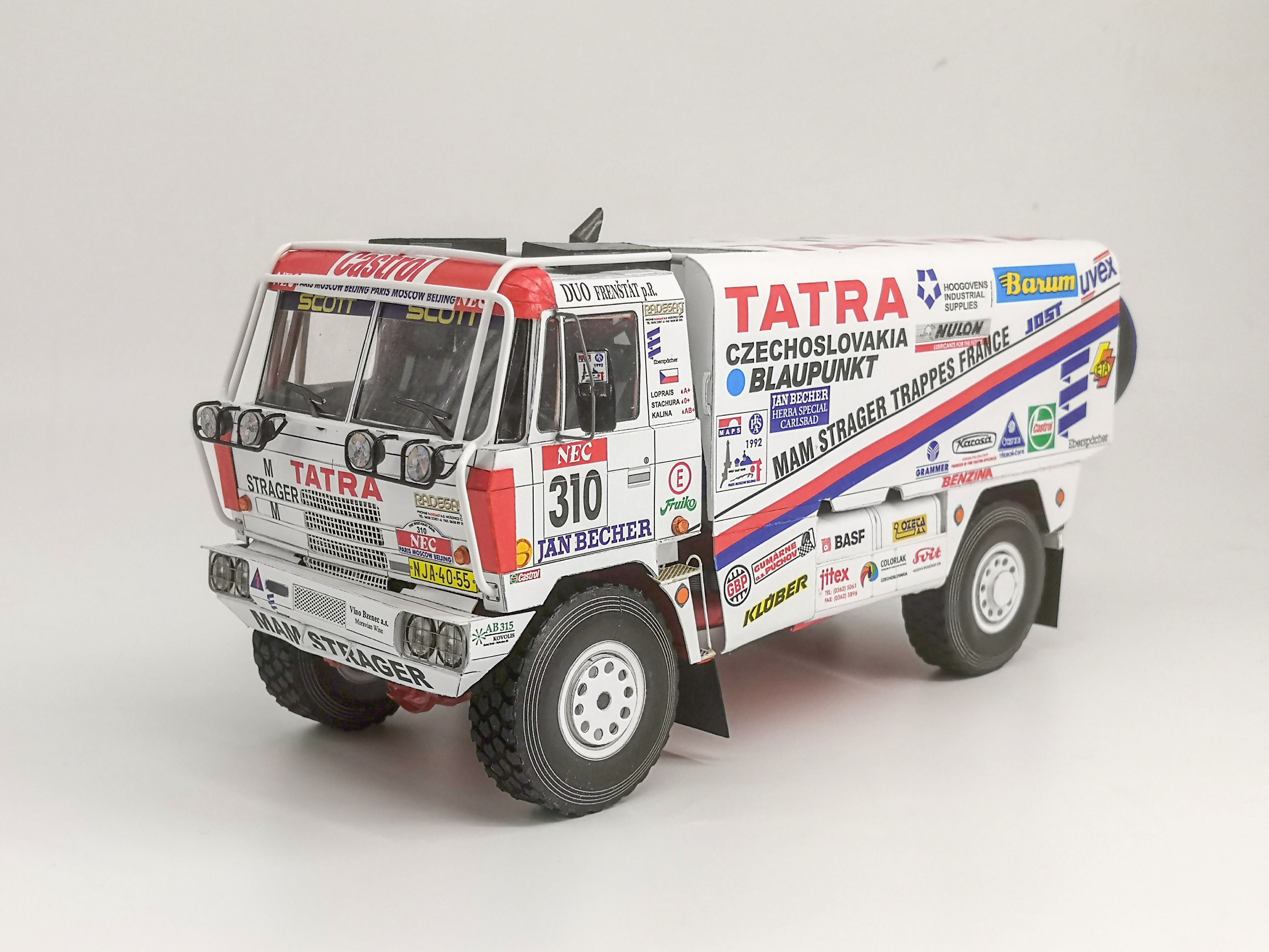 Tatra 815 4x4 - Paříž - Kapské Město 1992 a Paříž - Peking 1992, 1:25