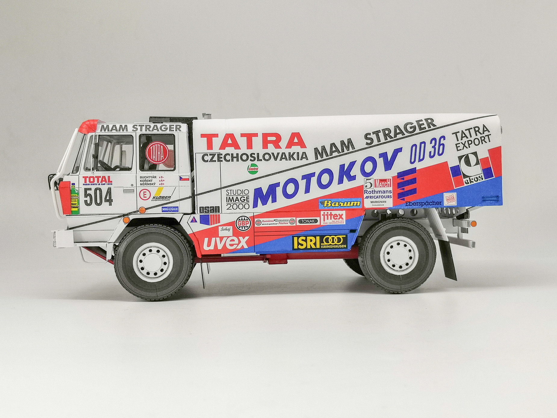 Tatra 815 4x4 - Paříž - Kapské Město 1992, 1:25