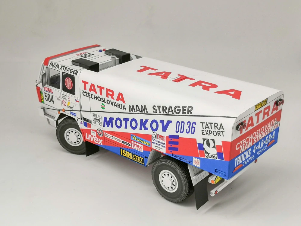 Tatra 815 4x4 Paříž - Kapské Město 1992, 1:32