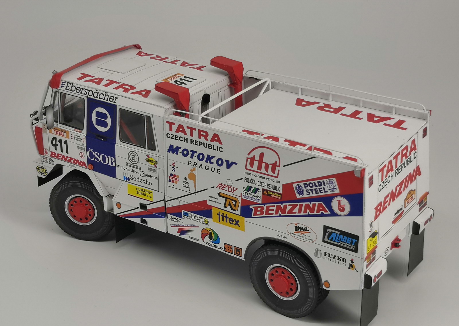 Tatra 815 4x4 HAS Dakar 1995, 1:25