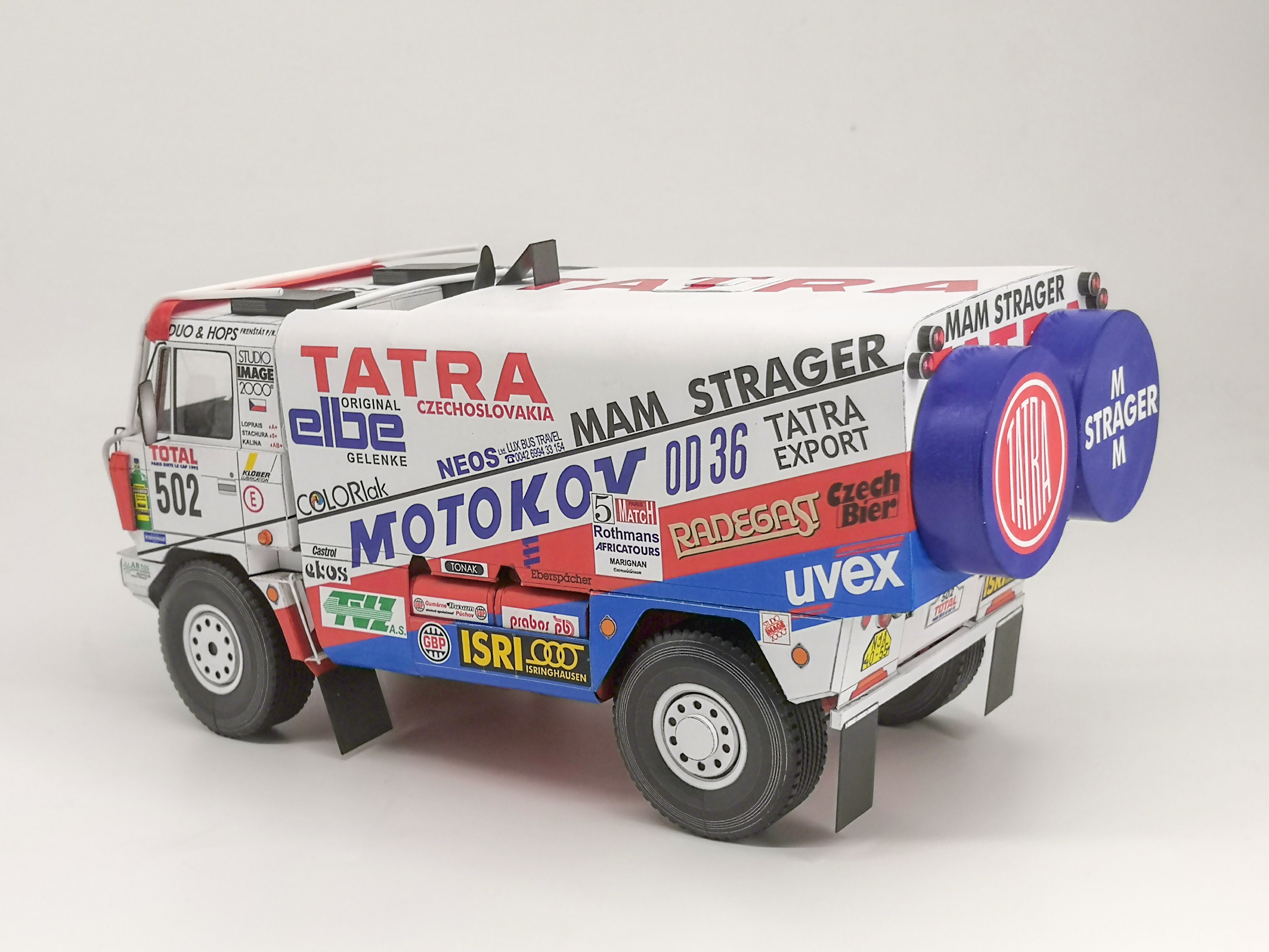 Tatra 815 4x4 - Paříž - Kapské Město 1992 a Paříž - Peking 1992, 1:25