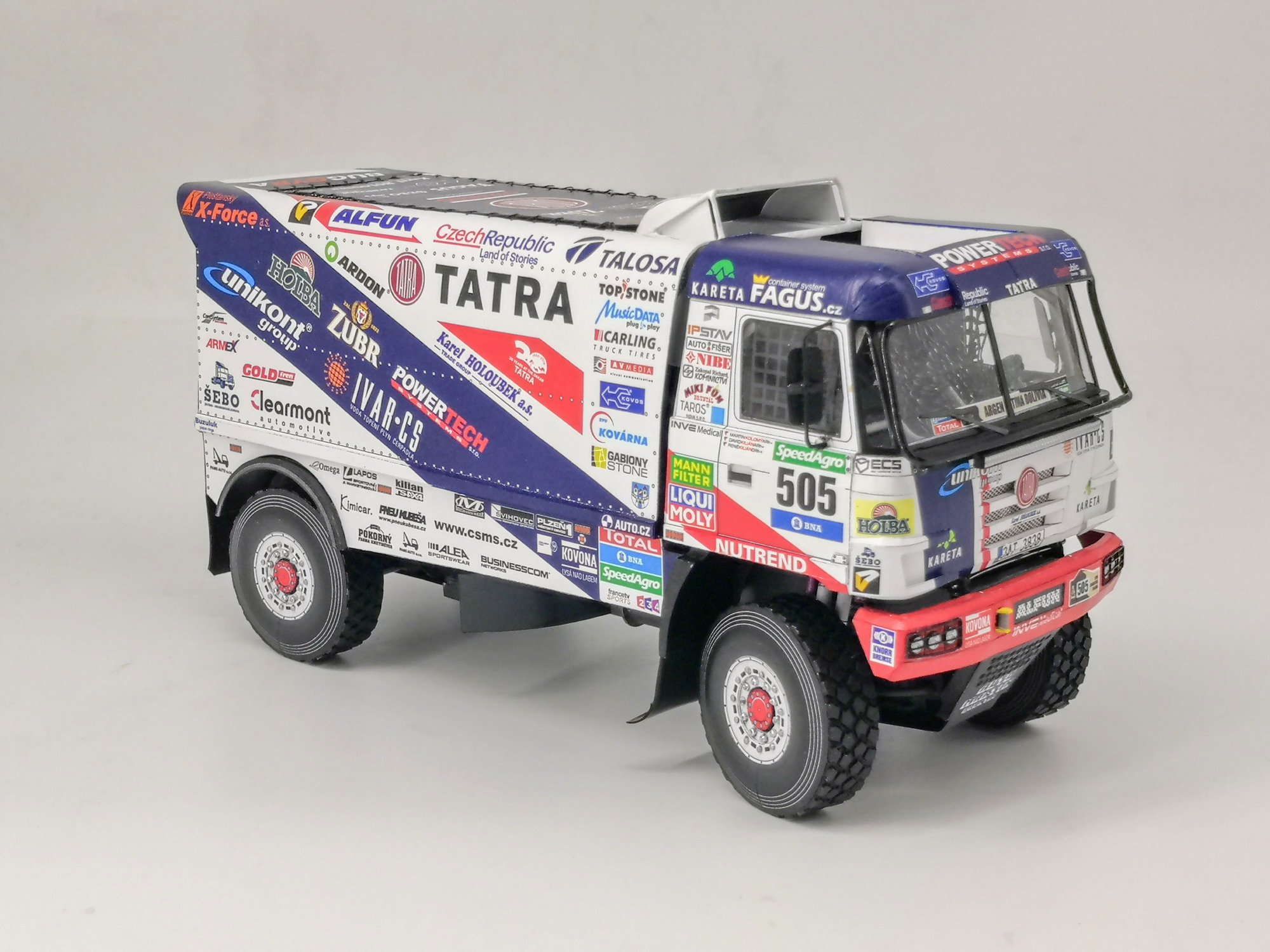 Tatra 815 "Fat Boy" Dakar 2015 & 2016, 1:25