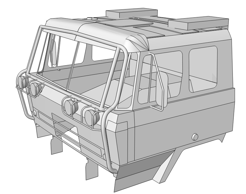 3D Pack "4x4 1992" + "6x6 1990", 1:32