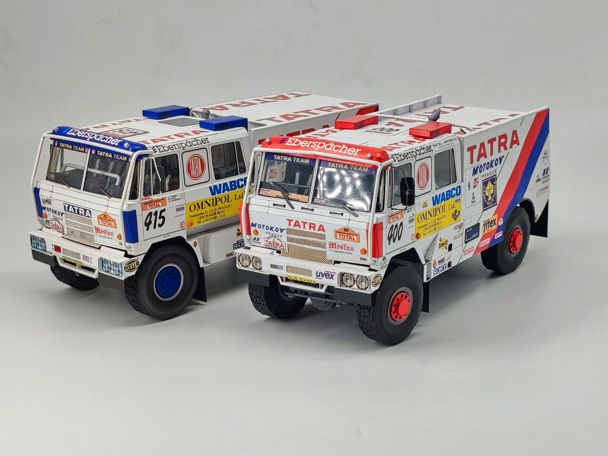 Tatra 815 4x4 HAS Dakar 1996, 1:25