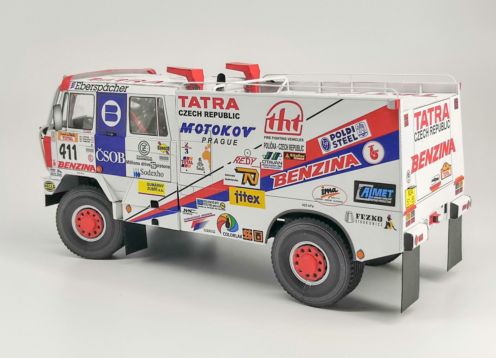 Tatra 815 4x4 HAS Dakar 1995, 1:25