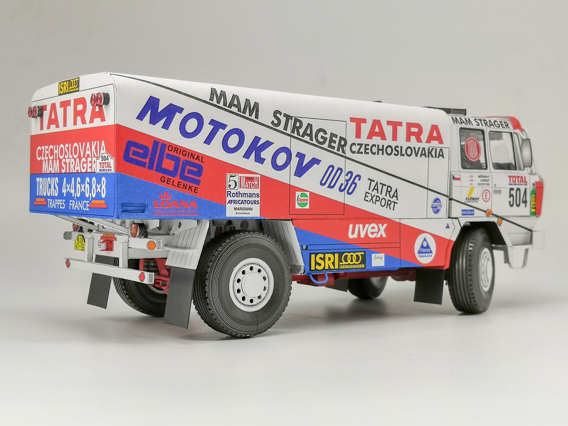 Tatra 815 4x4 - Paříž - Kapské Město 1992, 1:25