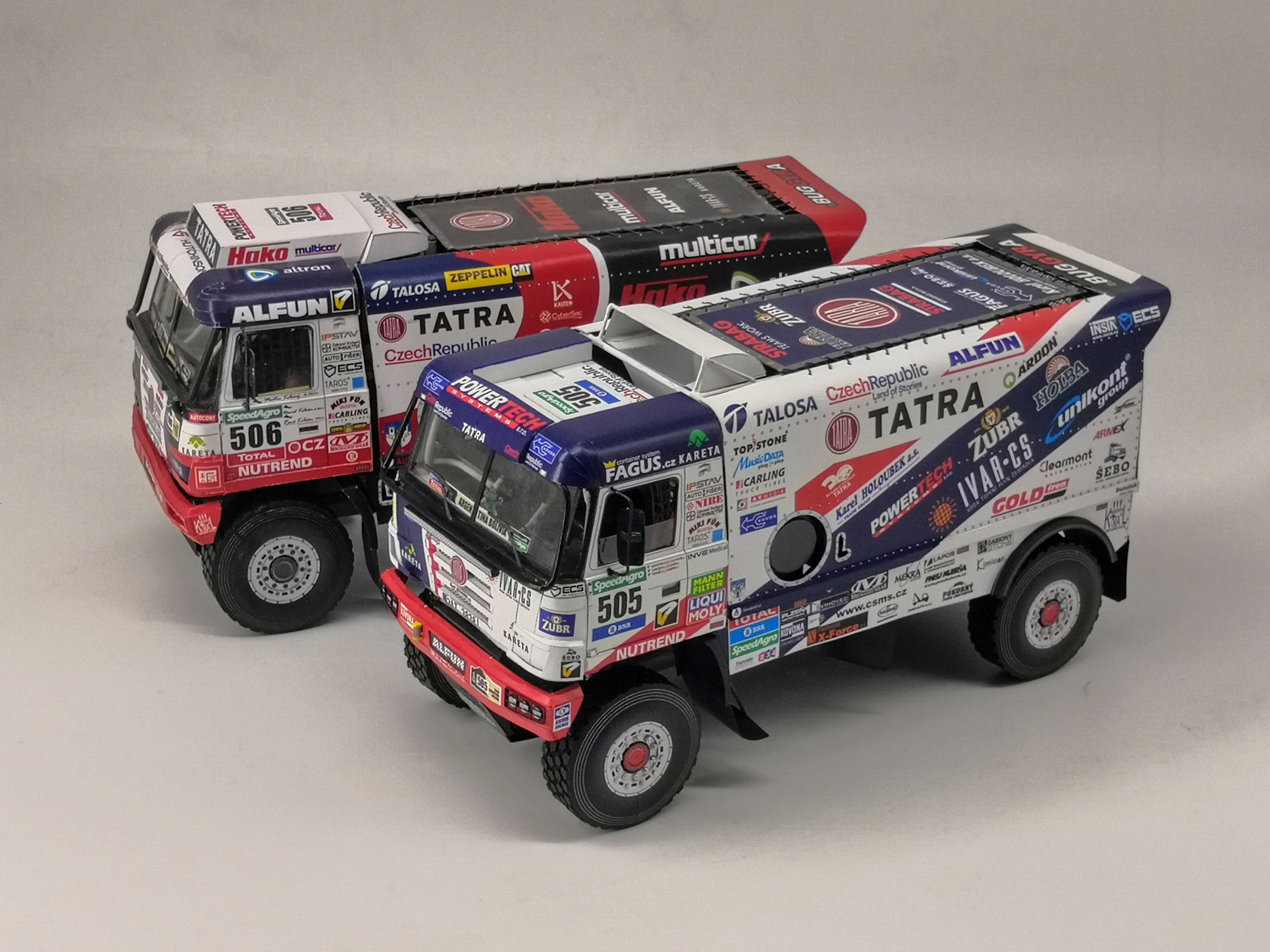 Tatra 815 "Fat Boy" Dakar 2015 & 2016, 1:25