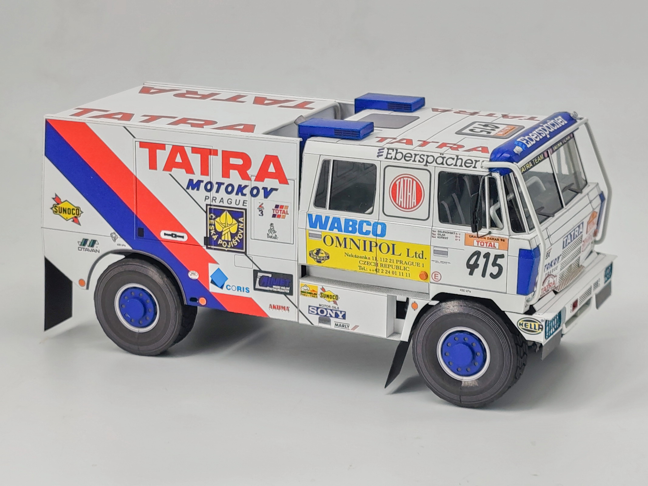 Tatra 815 4x4 HAS Dakar 1996, 1:25