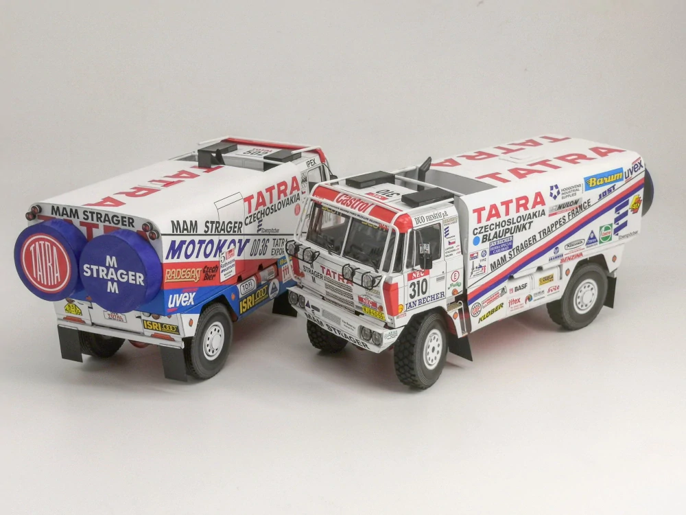 Tatra 815 4x4 Paříž - Kapské Město 1992 & Paříž - Peking 1992, 1:32