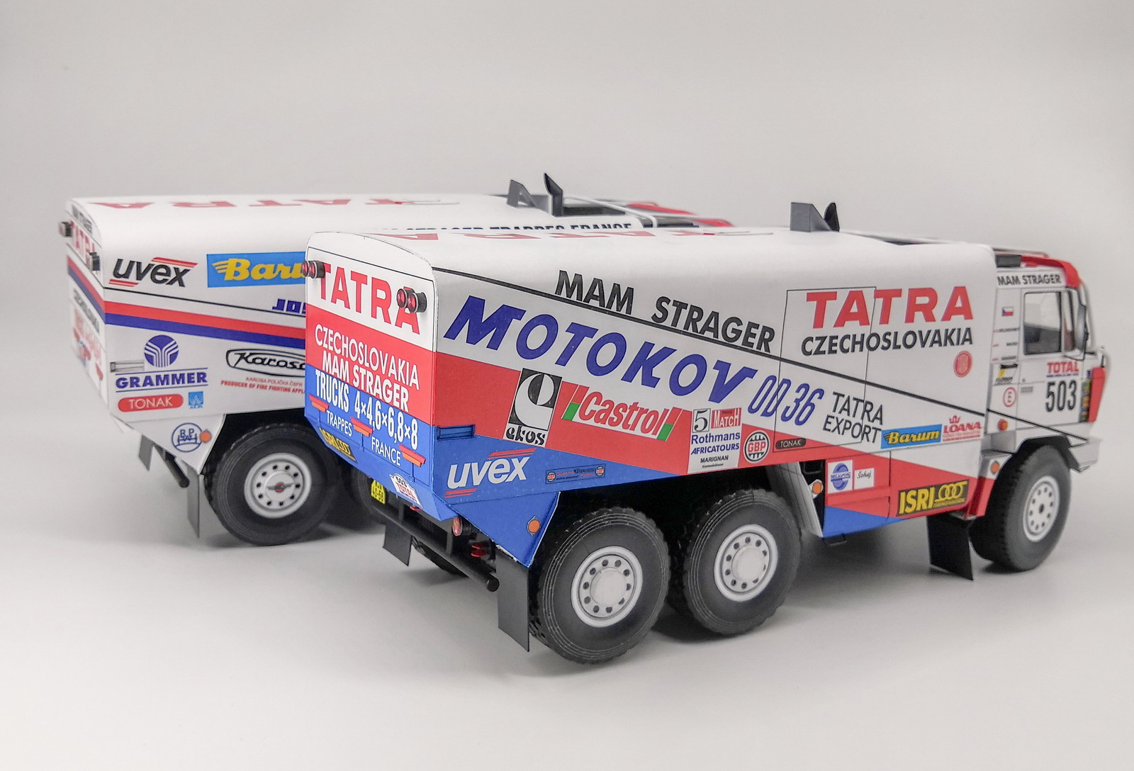 Tatra 815 6x6 Paříž - Kapské Město 1992 & Paříž - Peking 1992, 1:25