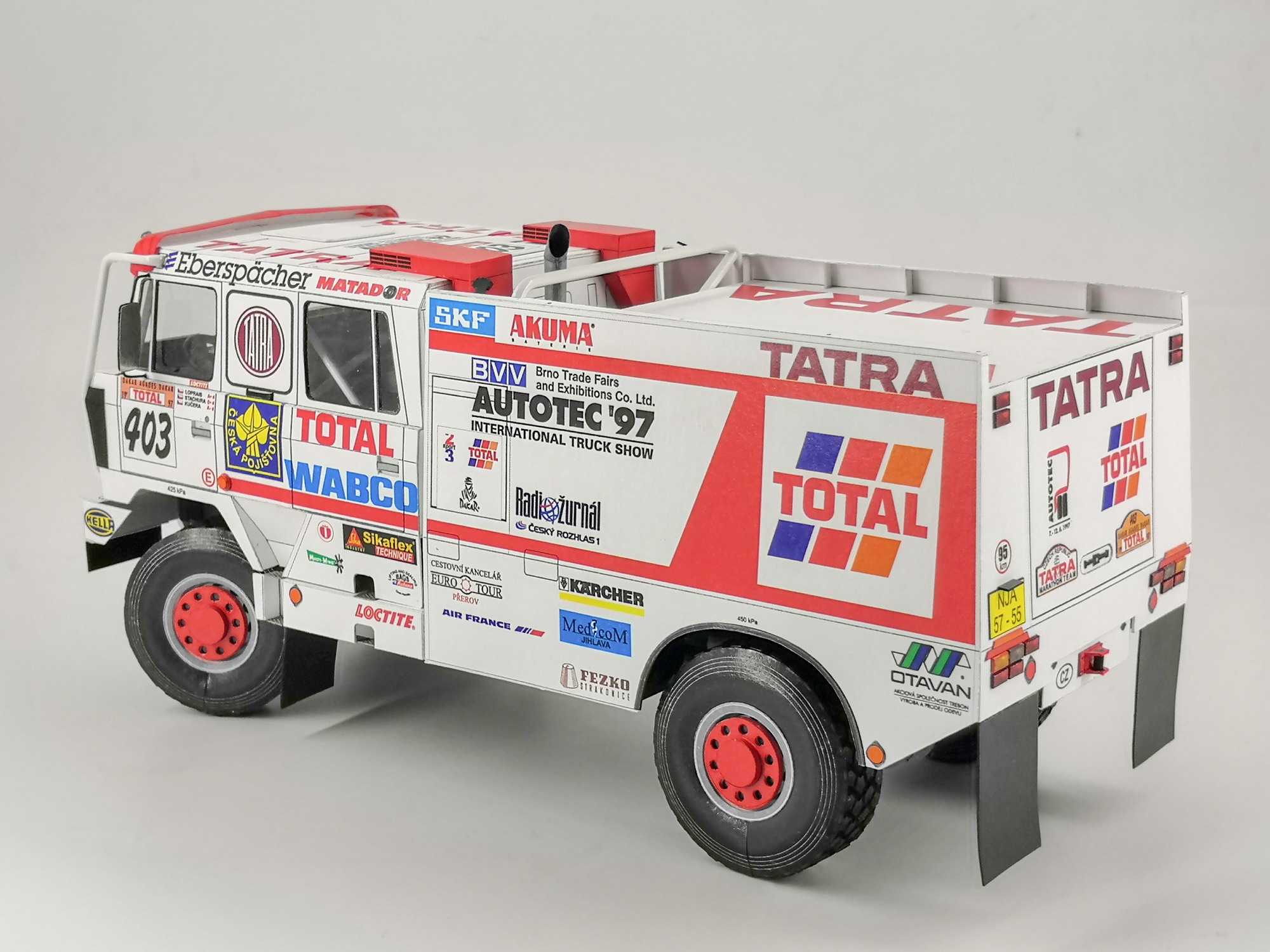 Tatra 815 4x4 HAS - Dakar 1997-1998, 1:25