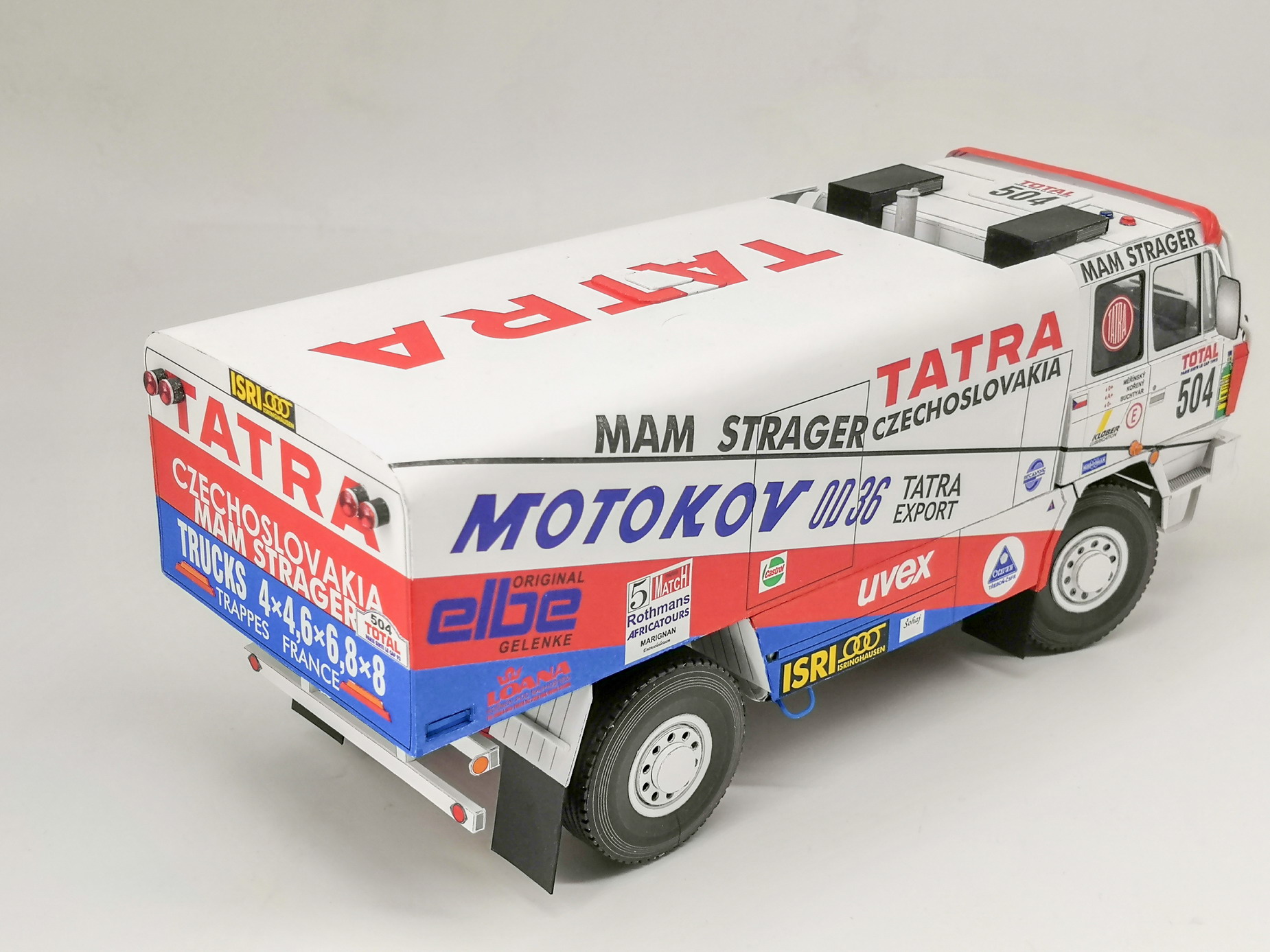 Tatra 815 4x4 - Paříž - Kapské Město 1992, 1:25