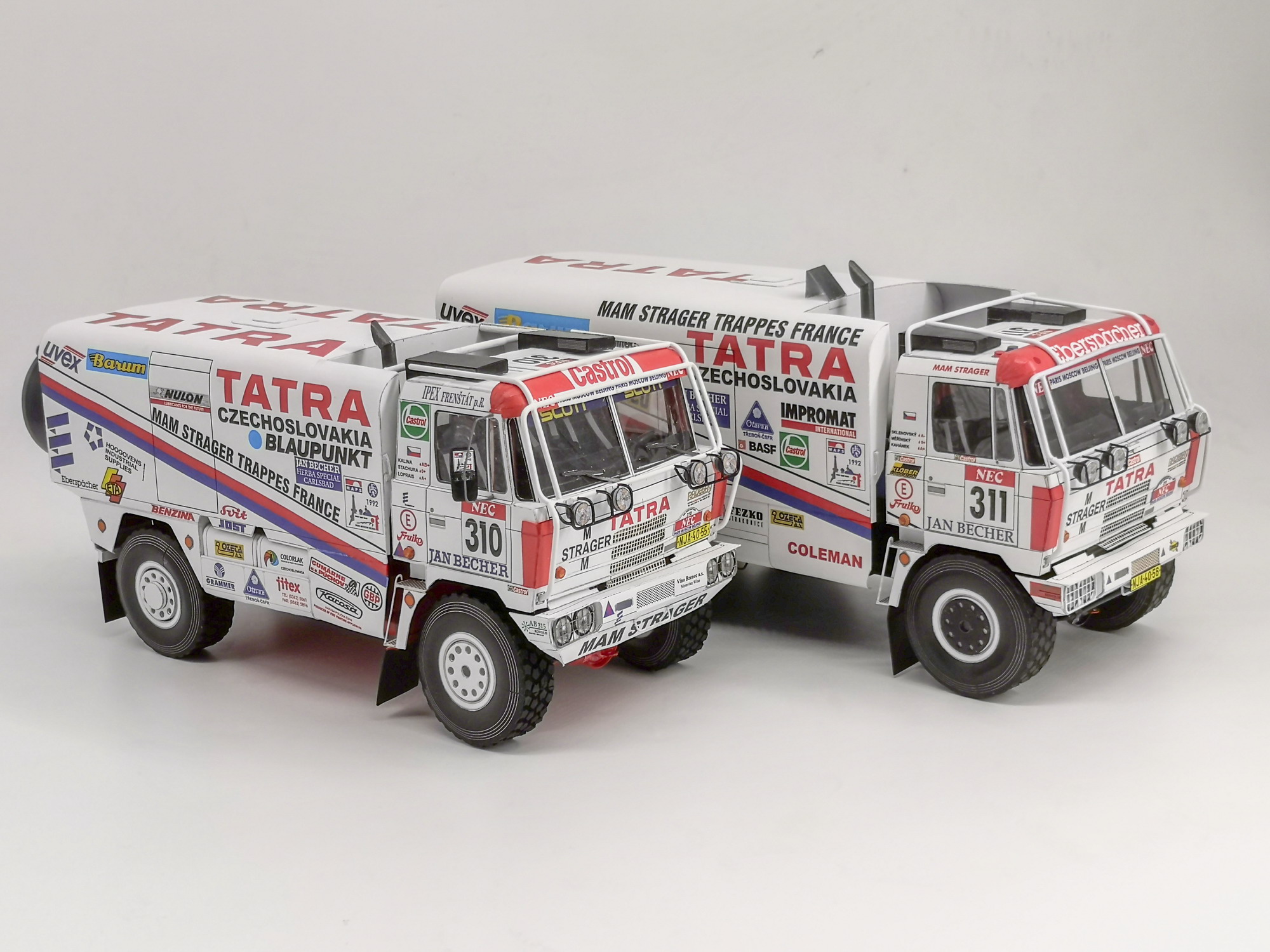 Tatra 815 4x4 - Paříž - Kapské Město 1992 a Paříž - Peking 1992, 1:25