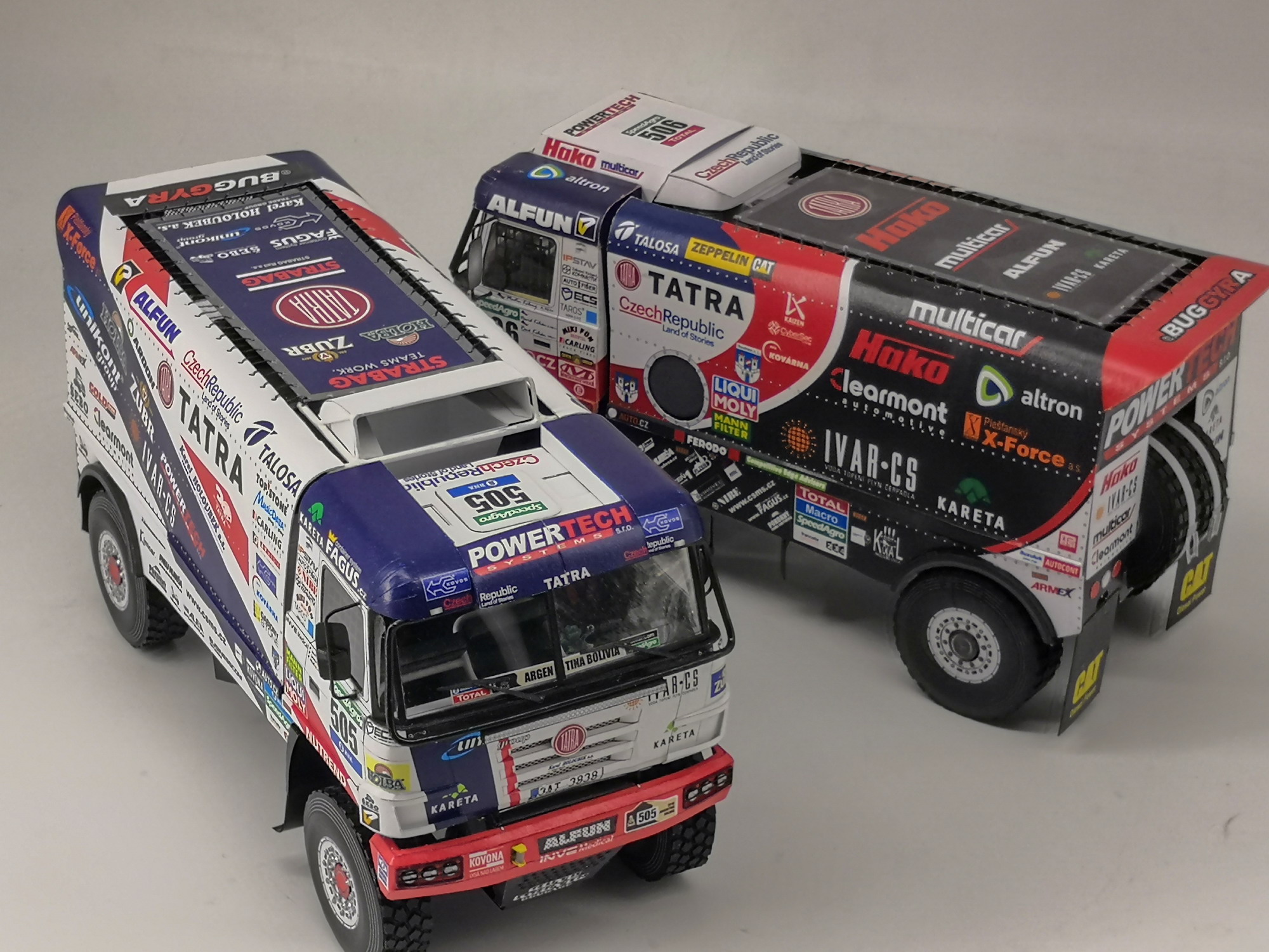 Tatra 815 "Fat Boy" Dakar 2015 & 2016, 1:25