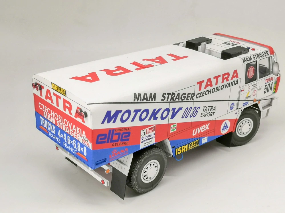 Tatra 815 4x4 Paříž - Kapské Město 1992, 1:32