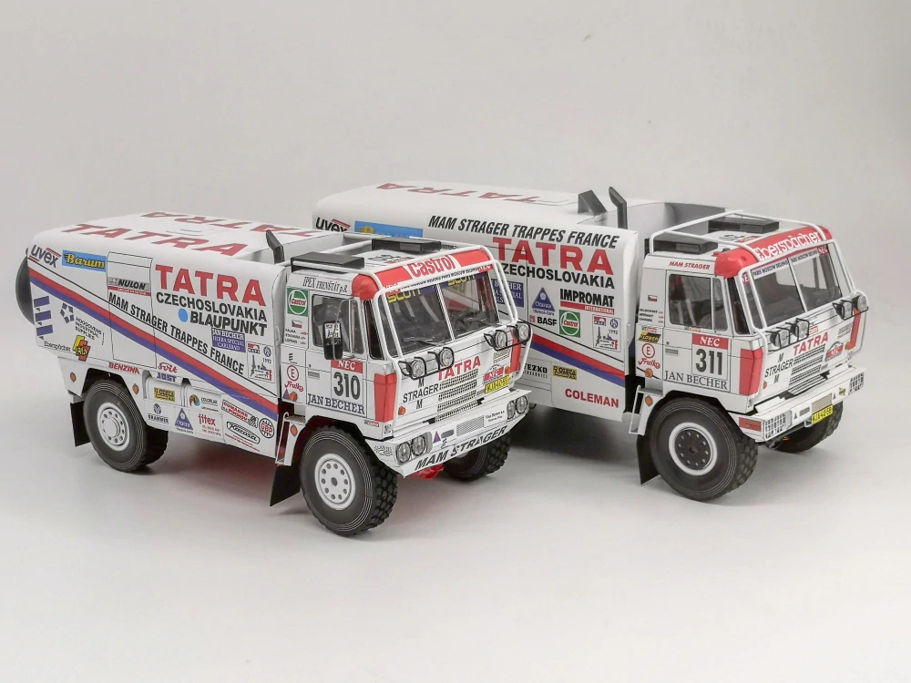 Tatra 815 4x4 Paříž - Kapské Město 1992 & Paříž - Peking 1992, 1:32