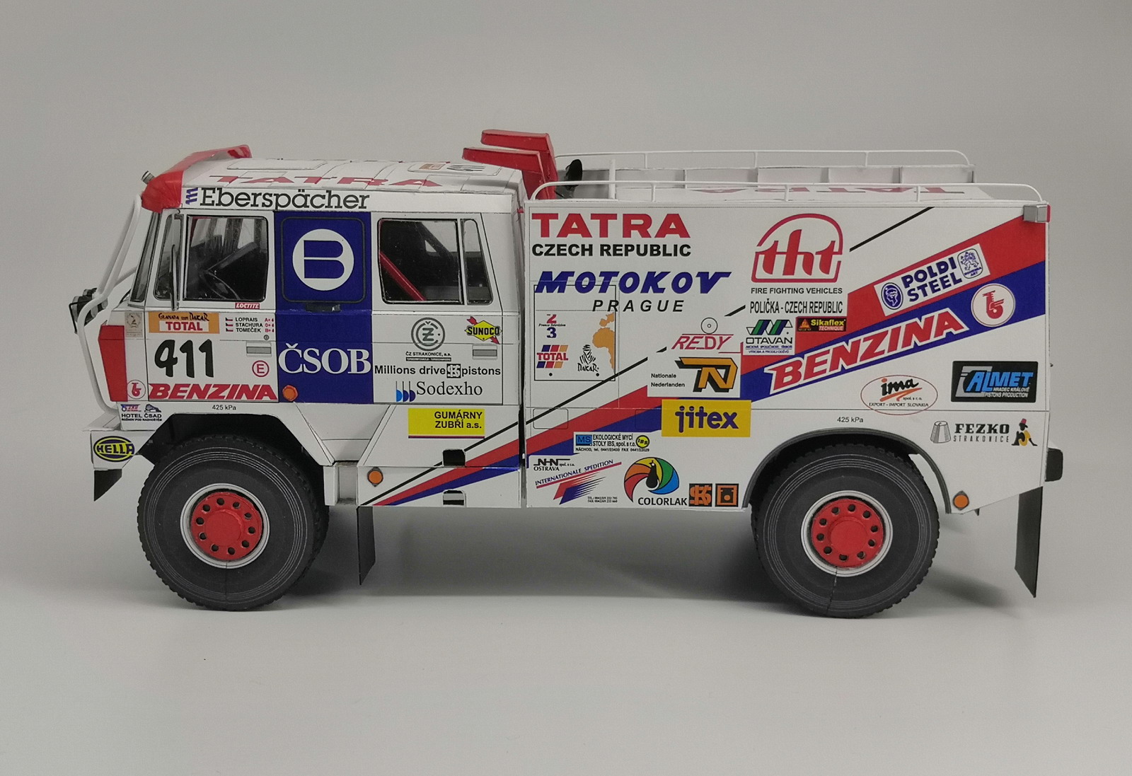 Tatra 815 4x4 HAS Dakar 1995, 1:25