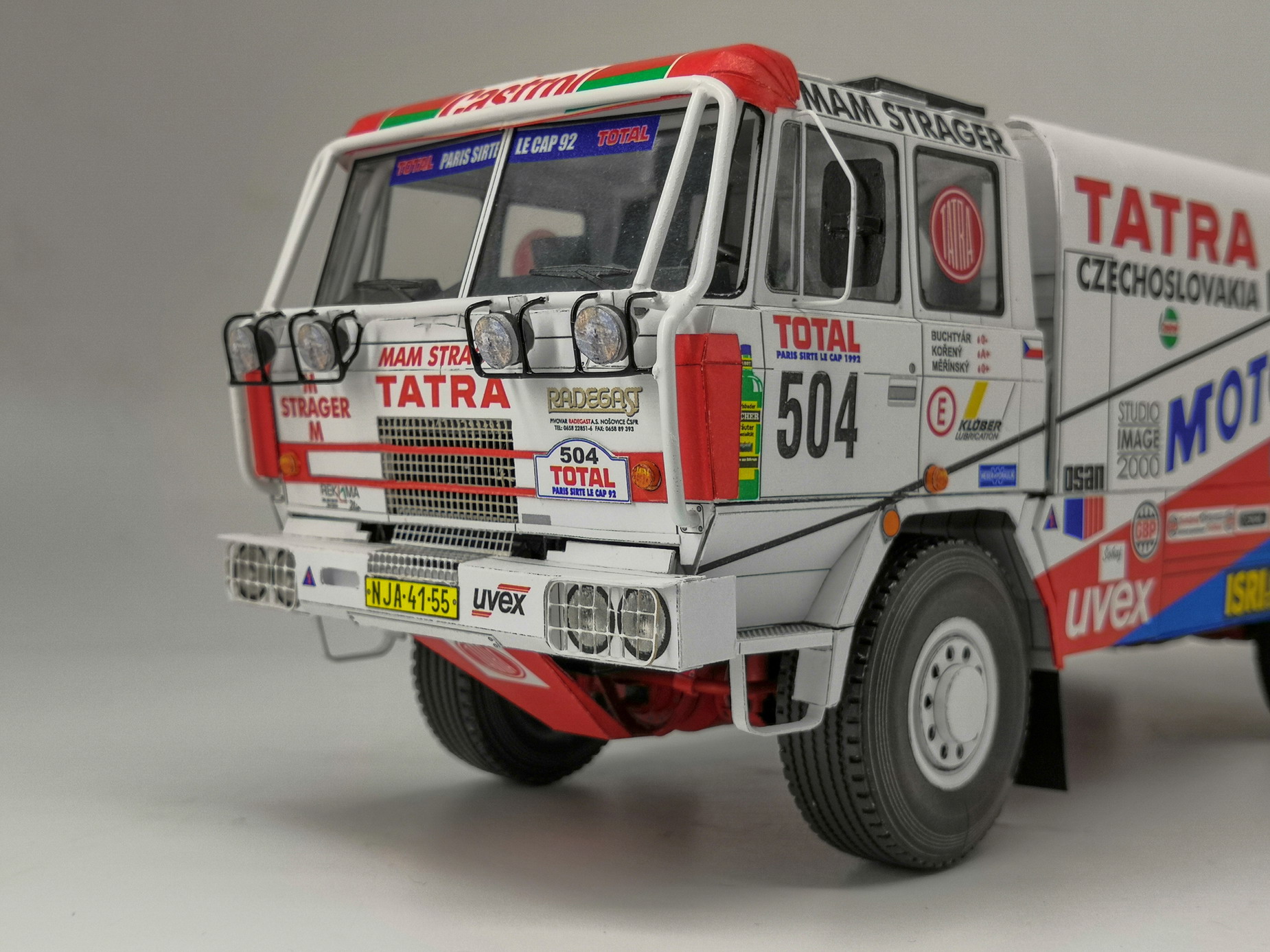 Tatra 815 4x4 - Paříž - Kapské Město 1992, 1:25