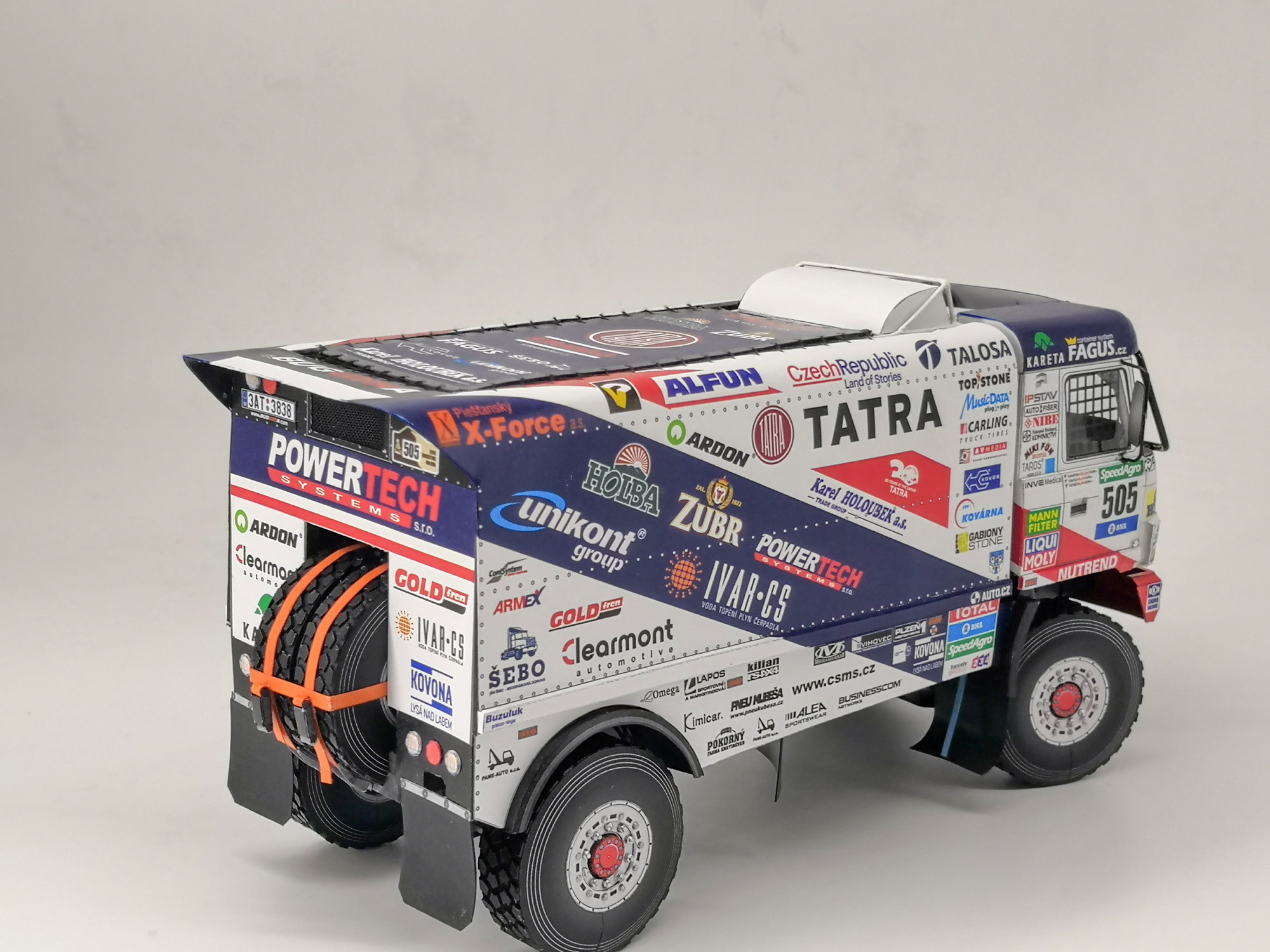 Tatra 815 "Fat Boy" Dakar 2015 & 2016, 1:25