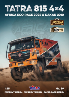 Tatra 815 4x4 - Africa Eco Race 2024 & Dakar 2010, 1:25