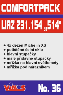 CP 36 - Liaz 231.154 "514", 1:25