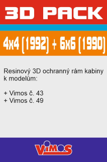 3D Pack "4x4 1992" + "6x6 1990", 1:32