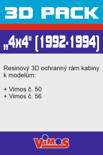 3D Pack "4x4 valník", 1:25
