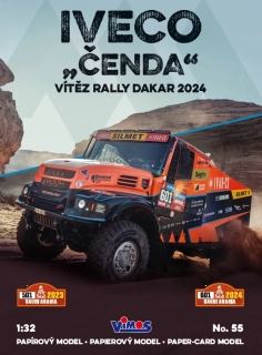 Iveco "Čenda" - vítěz Rallye Dakar 2024, 1:32