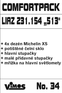 CP 34 - Liaz 231.154 "513", 1:32