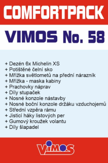 CP 58 - Comfortpack k modelu Vimos č. 58, 1:25