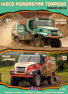 Iveco Powerstar "Torpedo" Dakar 2016, 1:25