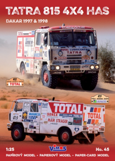 Tatra 815 4x4 HAS - Dakar 1997-1998, 1:25