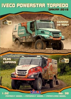 Iveco Powerstar "Torpedo", Dakar 2016, 1:32