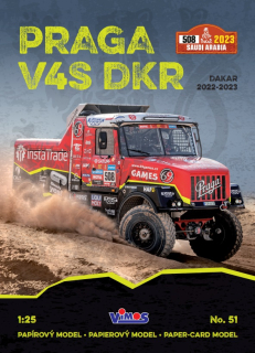 Praga V4S DKR - Dakar 2022 - 2023, 1:25