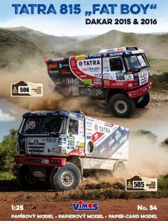 Tatra 815 "Fat Boy" Dakar 2015 & 2016, 1:25