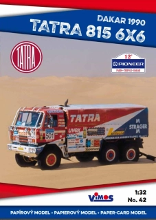 Tatra 815 6x6 Dakar 1990, 1:32