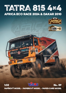 Tatra 815 4x4 - Africa Eco Race 2024 & Dakar 2010, 1:32